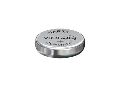 VARTA 14501399 - knoopcelbatterij V399 met 1,5 volt, capaciteit 42 mAh, chemisch systeem zilveroxide, voor elektronische alledaagse apparaten om een optimale energievoorziening te garanderen
