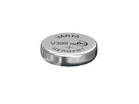 VARTA 14501399 - knoopcelbatterij V399 met 1,5 volt, capaciteit 42 mAh, chemisch systeem zilveroxide, voor elektronische alledaagse apparaten om een optimale energievoorziening te garanderen - thumbnail