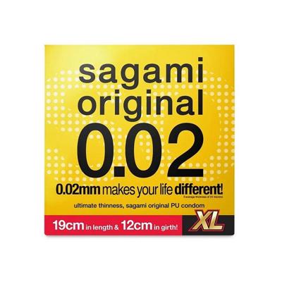 Sagami Original 0.02 Size XL (61mm) - Ultradunne Latexvrije Condooms - Copy 6 stuks