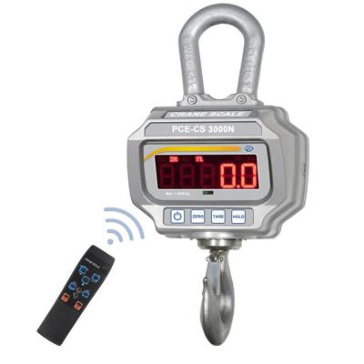 PCE Instruments Kraanweegschaal Weegbereik (max.) 3000 kg Resolutie 500 g Zwart