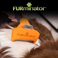 FURminator Undercoat DeShedding Tool hond lang haar M - thumbnail