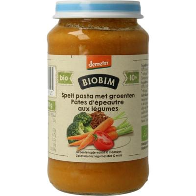 Speltpasta groente 10+ maanden demeter bio 220 Gram