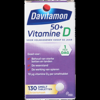 Davitamon Vitamine D 50 Plus Smelttablet - thumbnail