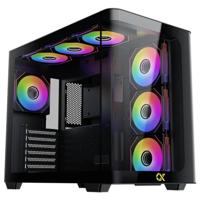 Xigmatek Pano Tower PC-behuizing Zwart - thumbnail