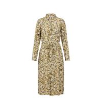 OBJECT blousejurk OBJAZZA met all over print en ceintuur kaki - thumbnail