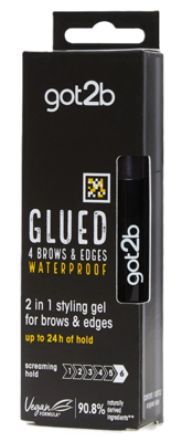 Schwarzkopf Got2b Glued 2-in-1 Brows & Edges Waterproof Schwarzkopf Got2b Glued 2-in-1 Brows & Edges Waterproof