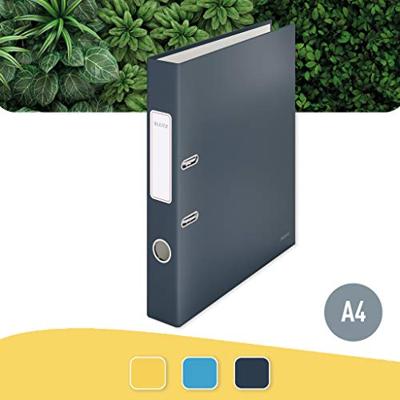 Leitz Cosy ordner met soft touch oppervlak, rug van 5 cm, grijs