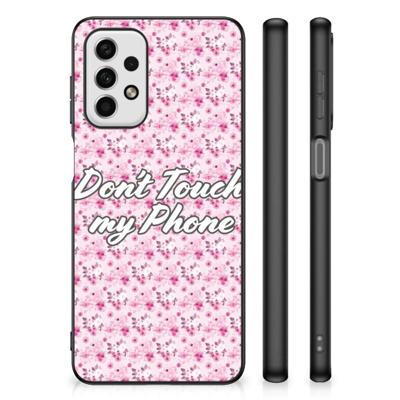 Samsung Galaxy A23 | Telefoon Hoesje | Flowers Pink DTMP