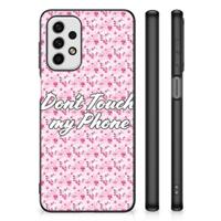 Samsung Galaxy A23 | Telefoon Hoesje | Flowers Pink DTMP - thumbnail