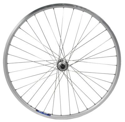 Sunrace Cordo voorwiel 28" 19-622 naaf vaste as rvs spaak zilver