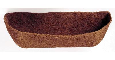 Voorgevormde kokosinlegger voor hanging basket muurmodel Voorgevormde kokosinlegger voor hanging basket muurmodel