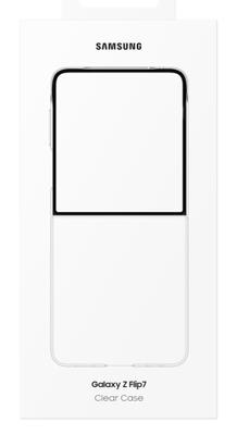 Samsung Clear Case voor Samsung Galaxy Z Flip7 5G Telefoonhoesje Transparant