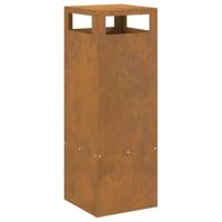 Vuurkorf Bruin 35 x 35 x 100 cm Cortenstaal - thumbnail