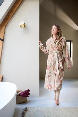Pip Studio Pip Studio Secret Garden Bathrobe badjas Khaki XXL
