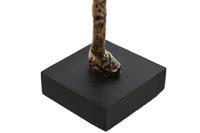 Decoratieve figuren Home ESPRIT Zwart Donker grijs Modern Personen 11,5 x 11,5 x 70 cm - thumbnail