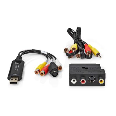 Nedis Videograbber | A/V-kabel / Scart | 1 stuks - VGRRU101BK VGRRU101BK Nedis Videograbber | A/V-kabel / Scart | 1 stuks - VGRRU101BK VGRRU101BK