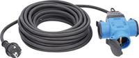 AS Schwabe 62058 Stroom Verlengkabel 16 A Zwart 4.50 m H07RN-F 3G 1,5 mm² - thumbnail