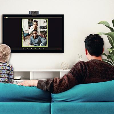 LogiLink UA0379 Full HD-webcam Klemhouder, Microfoon