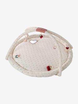 Meegroei speelmat met bogen en rand BABYLON rood