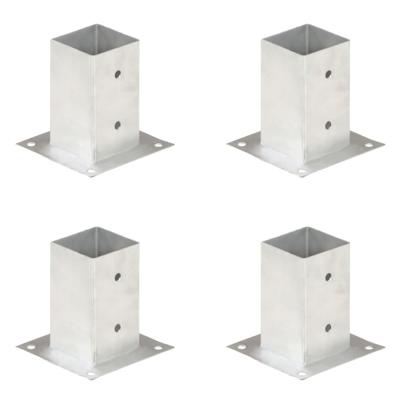 Paalankers 4 st 81 mm gegalvaniseerd metaal