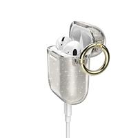 Speck Presidio Clear Airpods Case (Gen 1/2), Helder Met Goud Glitter/Helder (130582-5636) - thumbnail