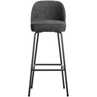 BePureHome Vogue barkruk H80 structure velvet mountain - thumbnail