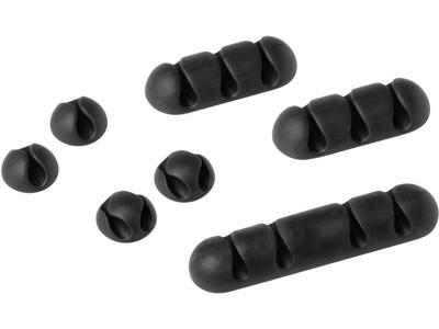 Durable Kabelclipset CAVOLINE® CLIP MIX 504137 7 stuk(s) Grafiet Durable Kabelclipset CAVOLINE® CLIP MIX 504137 7 stuk(s) Grafiet