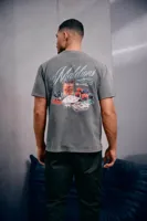 Malelions Playing Cards T-Shirt Heren Grijs - Maat XS - Kleur: Grijs | Soccerfanshop - thumbnail