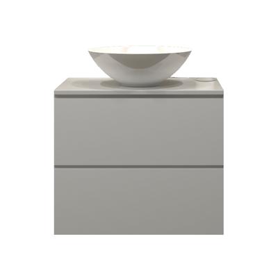 Badkamermeubelset Gliss Hermes 70 cm Hoogglans Wit Met Waskom