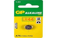 GP Knoopcel LR44 1.5 V 1 stuk(s) 110 mAh Alkaline GP76ASTD967C1 - thumbnail