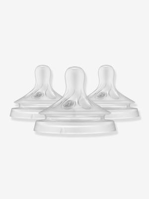 Pack van drie Natural Response fopspenen - debieten 3,4,5 PHILIPS AVENT doorzichtig