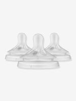 Pack van drie Natural Response fopspenen - debieten 3,4,5 PHILIPS AVENT doorzichtig - thumbnail