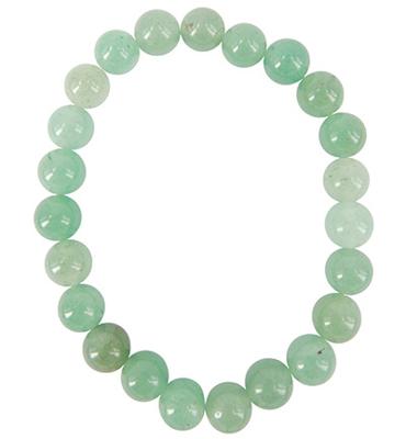 Edelsteen Armband Aventurijn Powerbead Groen (8 mm)