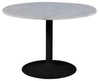 Sohome Ronde Eettafel 'Rune' 110cm, kleur Wit Marmer - thumbnail