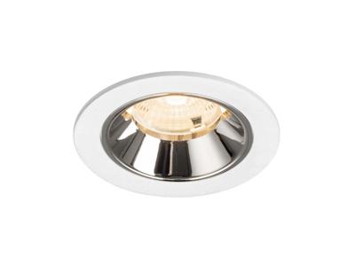 SLV InbouwspotNuminos S wit/chroom 2700K - 55gr - 1009450