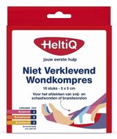 Wondkompres 5 x 5 niet verklevend - thumbnail