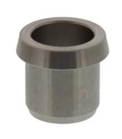 P&E P+E Afdekrozet voor meubelslot rvs geborsteld - thumbnail