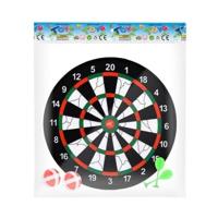 Dartbord Klittenband met 3 Pijltjes - thumbnail