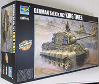 Trumpeter 1/16 German King Tiger 2 in 1 - thumbnail