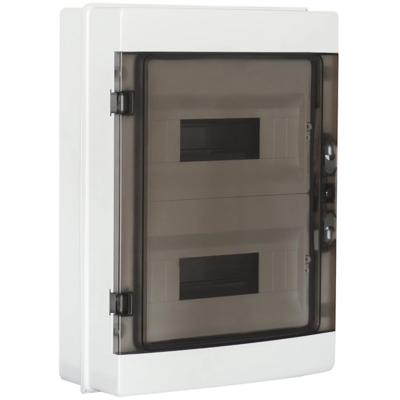 Opbouw Verdeelkast / Zekeringkast IP65 24-modules - Velvalux Panoboxpro - Waterdichte Elektrische Behuizing