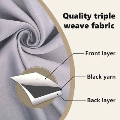 VidaXL Zwart-out gordijnen met ringen 2 pcs metaalgrijs 245 x 140 cm