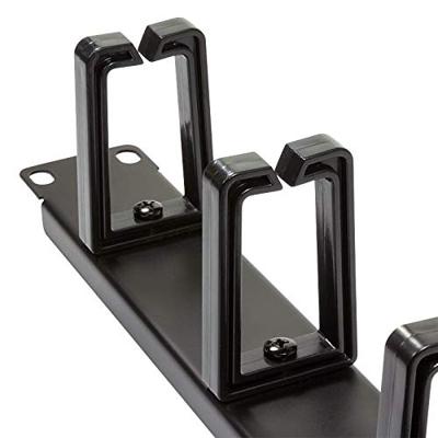LogiLink OR104B 19 inch Kabelgeleiding voor patchkast 1 HE Zwart