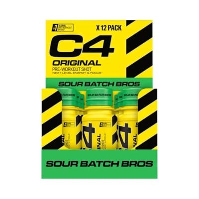 C4 Energy Preworkout Shot | Cellucor | 720ml - thumbnail
