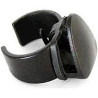 Hesling jasbeschermer clip 20mm anti slip zwart - thumbnail