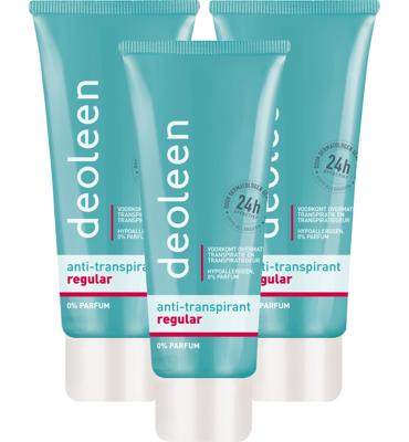 Deoleen Anti-transpirant Deodorant Crème Regular