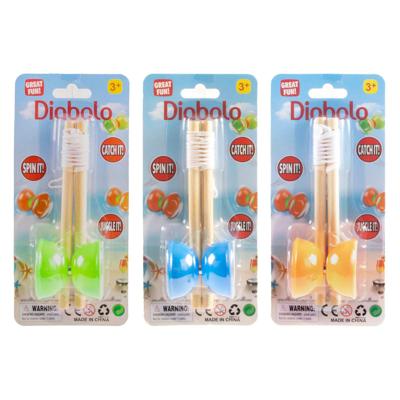 Z1 Houten diabolo, 16cm