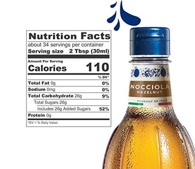 Fabbri - Mixybar Hazelnoot Siroop - 1ltr