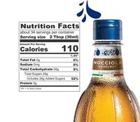 Fabbri - Mixybar Hazelnoot Siroop - 1ltr - thumbnail