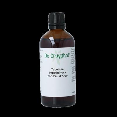 Cruydhof Tabebuia impetiginosa/pau d'arco tinctuur 100 Milliliter Cruydhof Tabebuia impetiginosa/pau d'arco tinctuur 100 Milliliter