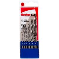 Fischer 536602 HSS-G HSS Metaal-spiraalboorset 6-delig 2 mm, 3 mm, 4 mm, 5 mm, 6 mm, 7 mm, 8 mm DIN 338 1 set(s) - thumbnail